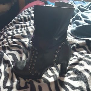 Black boots